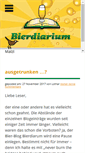 Mobile Screenshot of bierdiarium.de